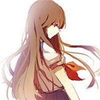 动漫女生头像高冷侧脸