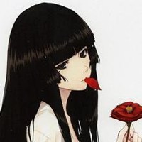 动漫女生头像高冷侧脸