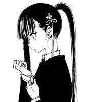 动漫女生头像高冷侧脸