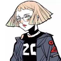 动漫女生头像高冷侧脸