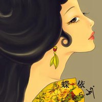 动漫女生头像高冷侧脸