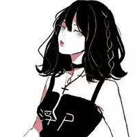 动漫女生头像高冷侧脸