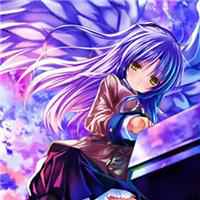 动漫弹钢琴头像