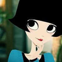 动漫短发女生头像