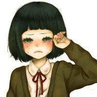 动漫短发女生头像