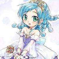 卡通公主人物头像