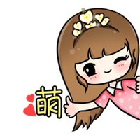 卡通公主人物头像