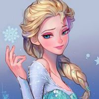 卡通公主人物头像