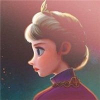 卡通公主人物头像