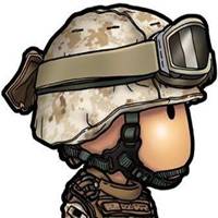 卡通士兵头像