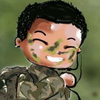 卡通迷彩小兵头像