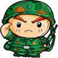 卡通迷彩小兵头像