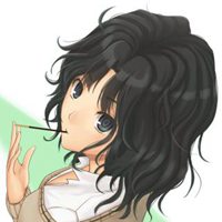 卷发头像女生动漫人物