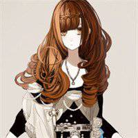 卷发头像女生动漫人物