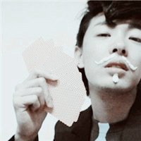 发型头像男黑白