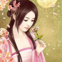 古装唯美背影女生头像