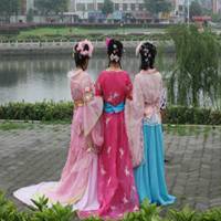 古装唯美背影女生头像