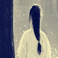 古装唯美背影女生头像