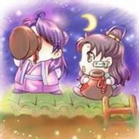 古装情侣头像漫画图片