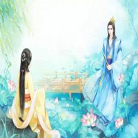 古风情侣头像红桑裳白衣