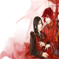 古风情侣头像红桑裳白衣