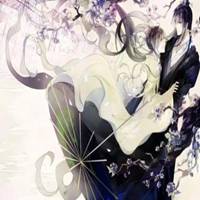 古风情侣头像红桑裳白衣