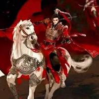 古风情侣头像红桑裳白衣