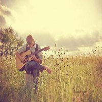 吉他头像女欧美