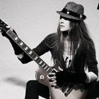 吉他头像女欧美