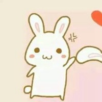 呆萌兔耳朵头像