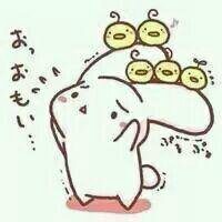 呆萌兔耳朵头像