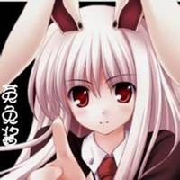 呆萌兔耳朵头像