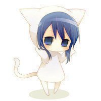 呆萌兔耳朵头像