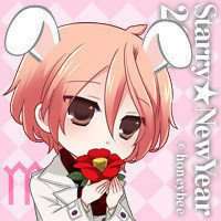 呆萌兔耳朵头像