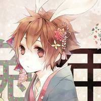 呆萌兔耳朵头像