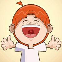 哈哈大笑头像图片