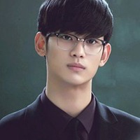 复古圆框眼镜男生头像