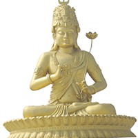 大势至菩萨头像