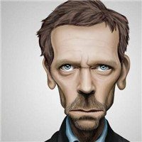 大叔漫画头像胡渣