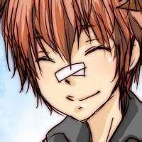 大笑头像男生卡通图片