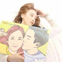 夫妻头像一左一右