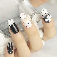 好看指甲图案头像大全