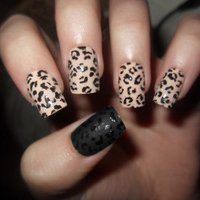 好看指甲图案头像大全