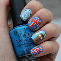 好看指甲图案头像大全