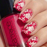 好看指甲图案头像大全