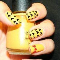 好看指甲图案头像大全