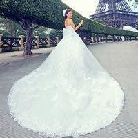 婚纱头像女生背影捧花