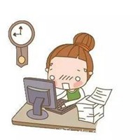 工作加班微信头像