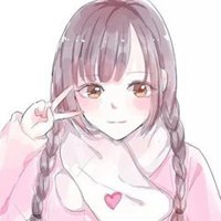 带围巾的动漫情侣头像