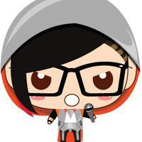 带眼镜头像女生